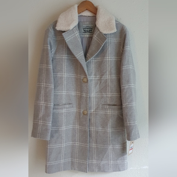 NWT LEVI'S WOOLBLEND COAL XS (CAN FIT S) - Picture 6 of 11